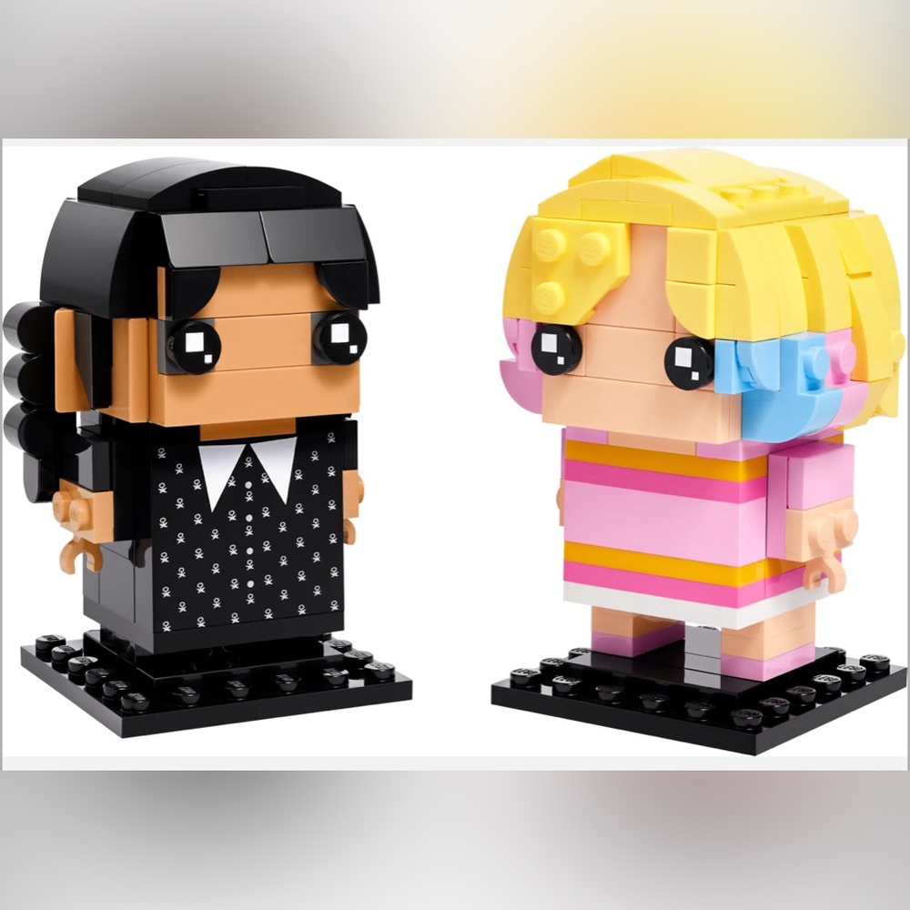 LEGO® BrickHeadz™ Wednesday & Enid #40750 NEW in Sealed Box - Picture 4 of 4